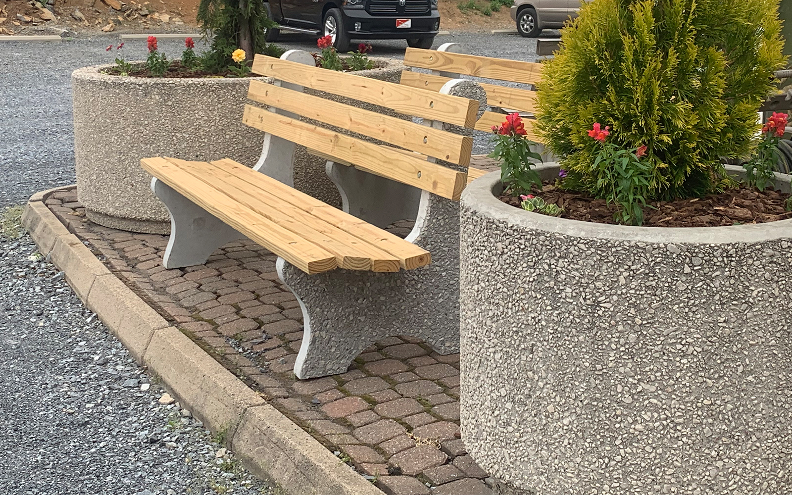 Concrete Bench Park