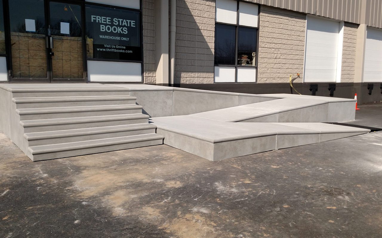 Redi ramp our precast concrete ada ramp system reading precast
